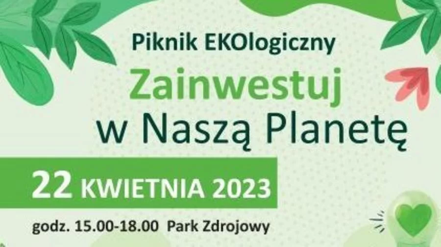 Piknik Ekologiczny w parku zdrojowym