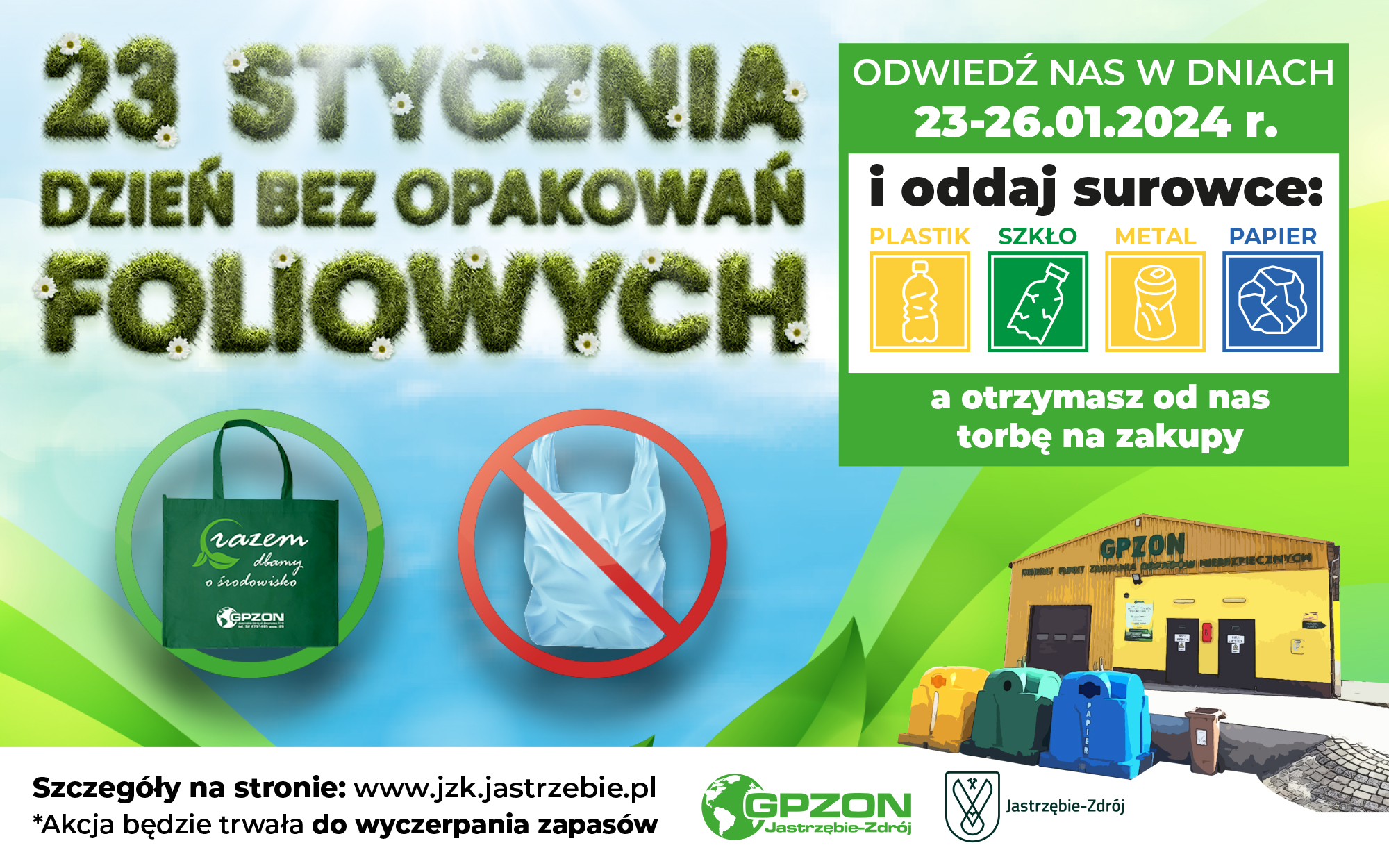 Dzień bez opakowań foliowych