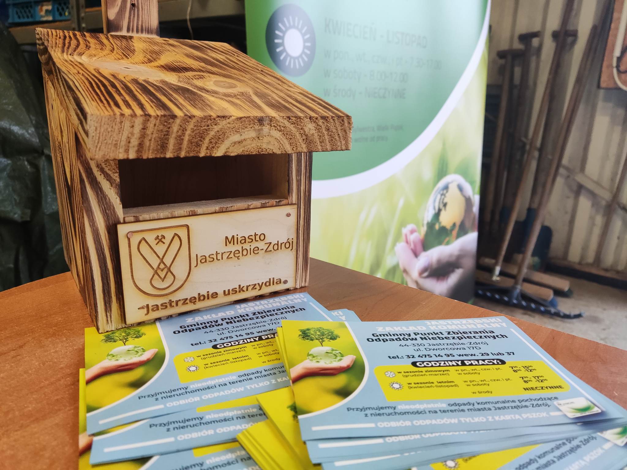 Oddaj odpady – pomóż ptakom!