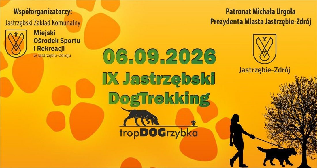 Ruszają zapisy na IX Jastrzębski Dogtrekking „TropDoGrzybka”